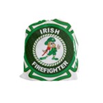 Irish Firefighter Drawstring Pouch (Large)