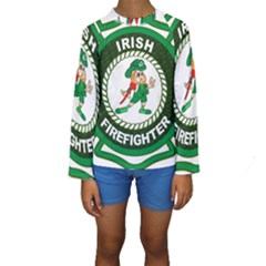 Kids  Long Sleeve Swimwear 