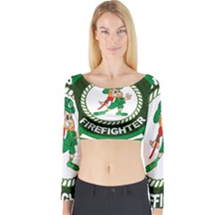 Long Sleeve Crop Top 