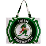 Irish Firefighter Zipper Mini Tote Bag