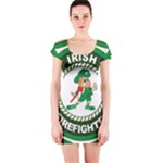 Irish Firefighter Short Sleeve Bodycon Dress