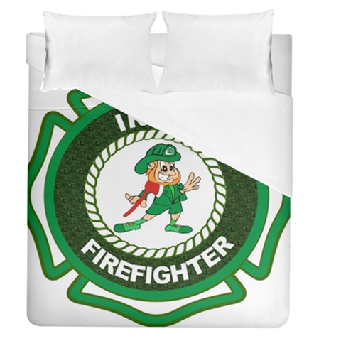 Irish Firefighter Duvet Cover (Queen Size) from ArtsNow.com