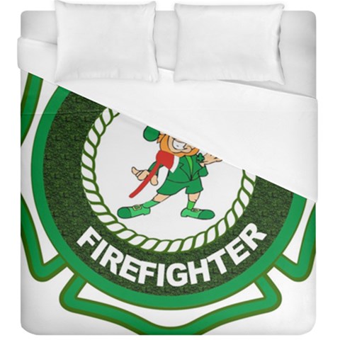 Irish Firefighter Duvet Cover (King Size) from ArtsNow.com