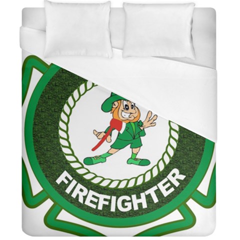 Irish Firefighter Duvet Cover (California King Size) from ArtsNow.com