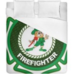 Irish Firefighter Duvet Cover (California King Size)