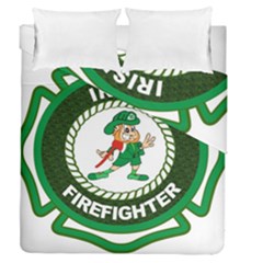 Irish Firefighter Duvet Cover Double Side (Queen Size) from ArtsNow.com