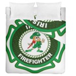 Irish Firefighter Duvet Cover Double Side (Queen Size)