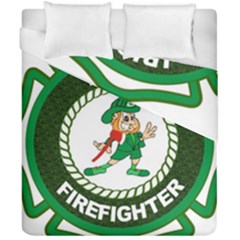 Irish Firefighter Duvet Cover Double Side (California King Size) from ArtsNow.com