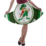 Irish Firefighter A-line Skater Skirt