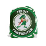 Irish Firefighter Drawstring Pouch (XL)