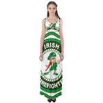 Irish Firefighter Empire Waist Maxi Dress