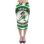 Irish Firefighter Midi Pencil Skirt