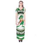 Irish Firefighter Short Sleeve Maxi Dress