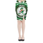 Irish Firefighter Midi Wrap Pencil Skirt