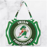 Irish Firefighter Zipper Medium Tote Bag