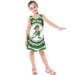 Irish Firefighter Kids  Sleeveless Dress