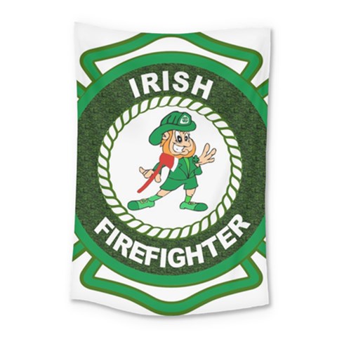 Irish Firefighter Small Tapestry from ArtsNow.com