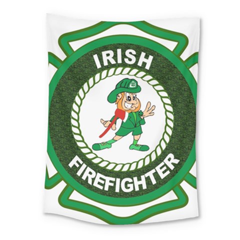 Irish Firefighter Medium Tapestry from ArtsNow.com