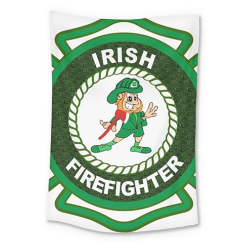 Irish Firefighter Large Tapestry from ArtsNow.com