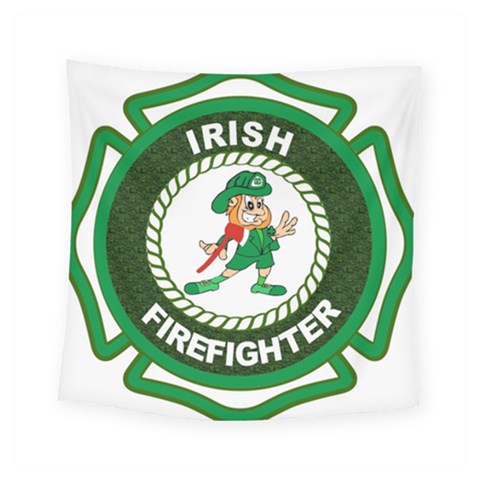 Irish Firefighter Square Tapestry (Small) from ArtsNow.com