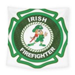 Irish Firefighter Square Tapestry (Large)