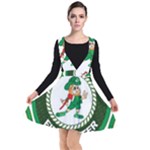 Irish Firefighter Plunge Pinafore Dress