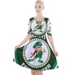 Irish Firefighter Quarter Sleeve A-Line Dress