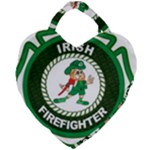 Irish Firefighter Giant Heart Shaped Tote