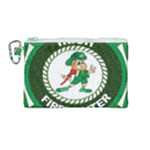 Irish Firefighter Canvas Cosmetic Bag (Medium)