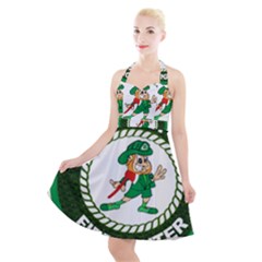 Halter Party Swing Dress  