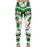 Irish Firefighter Lightweight Velour Classic Yoga Leggings