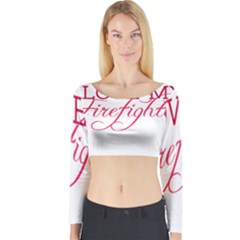 Long Sleeve Crop Top 