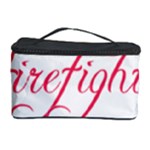 I Love My Firefighter Cosmetic Storage Case