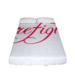 I Love My Firefighter Fitted Sheet (Full/ Double Size)