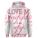 I Love My Firefighter Men s Pullover Hoodie