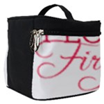 I Love My Firefighter Make Up Travel Bag (Small)