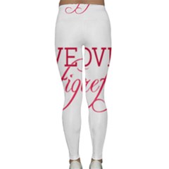 Lightweight Velour Classic Yoga Leggings 