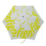 I Love My Firefighter Mini Folding Umbrella