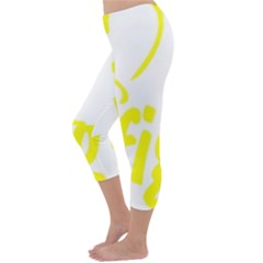 Capri Winter Leggings  Back