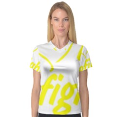 V-Neck Sport Mesh T-Shirt 