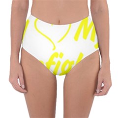 Reversible High-Waist Bikini Bottoms 