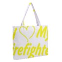 Zipper Medium Tote Bag Front