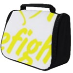 I Love My Firefighter Full Print Travel Pouch (Big)