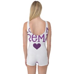 One Piece Boyleg Swimsuit 