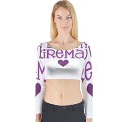 Long Sleeve Crop Top 