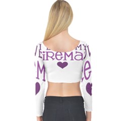 Long Sleeve Crop Top 