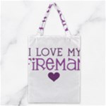 I Love My Fireman Classic Tote Bag