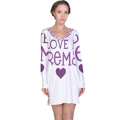 Long Sleeve Nightdress 