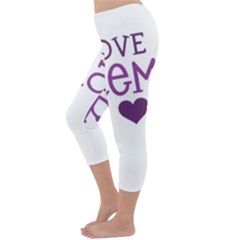 Capri Winter Leggings  Back