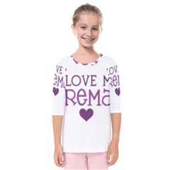 Kids  Quarter Sleeve Raglan T-Shirt 